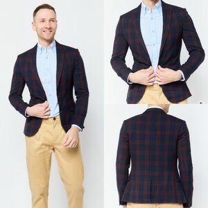 NWT ASOS | Plaid Skinny Fit Blazer